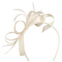 Alicia Fascinator by Seeberger cream white