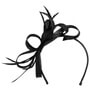 Alicia Fascinator by Seeberger black