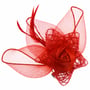 Roses Fascinator with Clip by McBURN red