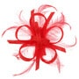 Clip Fascinator by McBURN red