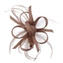 Clip Fascinator by McBURN taupe