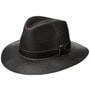 Black Traveller Straw Hat by Lipodo black