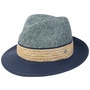 Straw-Mix Bogart Hat by bugatti blue