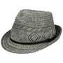 Camerson Cotton-Mix Trilby Hat by Lipodo grey