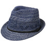 Camerson Cotton-Mix Trilby Hat by Lipodo navy