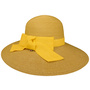 Mareen Hemp Floppy Hat by bedacht mustard