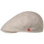 Sidney Linen Flat Cap by Mayser beige