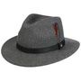 Rincova Traveller Wool Hat by Stetson grey-mottled