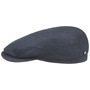 Chester Wool Silk Cashmere Flat Cap by Stetson navy