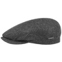 Taleco Wool Flat Cap with Linen by Stetson anthracite
