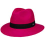 Classic Traveller Panama Hat by Lipodo fuchsia