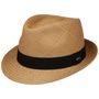 Jaston Trilby Panama Hat by Lipodo brown