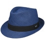 Jaston Trilby Panama Hat by Lipodo navy