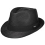 Jaston Trilby Panama Hat by Lipodo black
