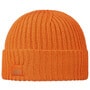 Morton Knit Beanie by Stetson orange