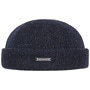 Lavoy Herringbone Wool Docker Hat by Stetson navy