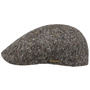 Texas Donegal Wool Flat Cap by Stetson grey