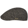 Texas Donegal Wool Flat Cap by Stetson anthracite-beige