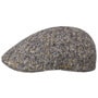 Texas Donegal Wool Flat Cap by Stetson navy-mottled