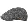 Texas Donegal Wool Flat Cap by Stetson grey-mottled