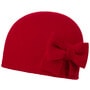 Calima Wool Beanie by Barascon red