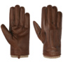 Mankota Sheepskin Gloves by Stetson brown