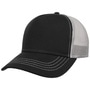 Rapper Canvas Trucker Cap black-grey