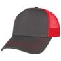 Rapper Canvas Trucker Cap grey-red