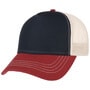 Rapper Canvas Trucker Cap blue-red