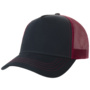 Rapper Canvas Trucker Cap bordeaux