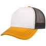 Rapper Canvas Trucker Cap grey-yellow