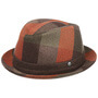 Centico Pork Pie Cloth Hat by Lierys rust