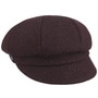 Shetland Wool Newsboy Cap by Lierys bordeaux
