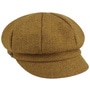 Shetland Wool Newsboy Cap by Lierys mustard