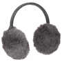 One Colour Faux Fur Ear Warmers by McBURN grey