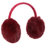 One Colour Faux Fur Ear Warmers by McBURN bordeaux