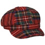 Plaidy Newsboy Cap by Lipodo red