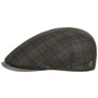 Marzio Check Zechbauer Flat Cap by Mayser green
