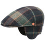Sidney Plus British Lambswool Flat Cap by Mayser blue