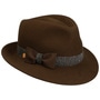 Leila Wool Bogart Hat by Mayser dark brown