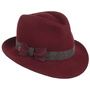 Leila Wool Bogart Hat by Mayser bordeaux