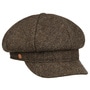 Coco Tweed Newsboy Cap by Mayser dark brown
