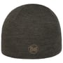 Midweight Melange Merino Wool Beanie Hat by BUFF olive