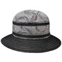 Alma Caranda Circles Cloth Hat by Mayser black