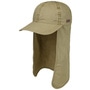 Clifty Outdoor Cap with Neck Protection by Stetson khaki