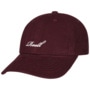 Single Script Corduroy Cap by Reell bordeaux
