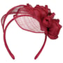 Kaljeta Sinamay Fascinator by Seeberger red