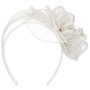 Kaljeta Sinamay Fascinator by Seeberger white