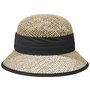 Seagrass Straw Cloche Hat by Seeberger black