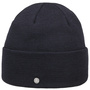 Merino GOTS Knit Hat with Cuff by Lierys navy